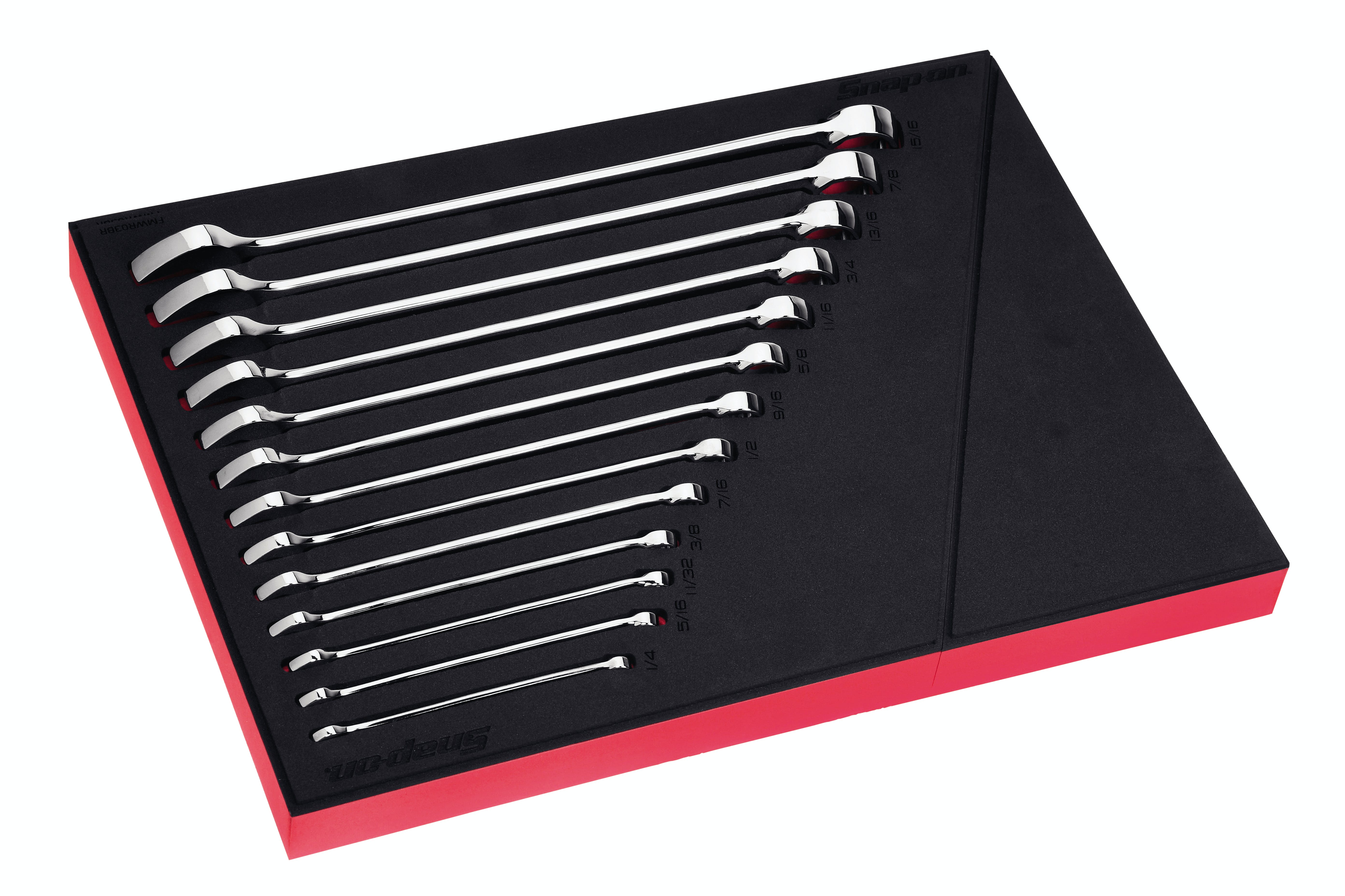 13 pc 12-Point SAE Flank Drive® Plus Combination Wrench Foam Set (1/4–15/16 13 pc 12-Point SAE Flank Drive® Plus Combination Wrench Foam Set (1/4–15/16